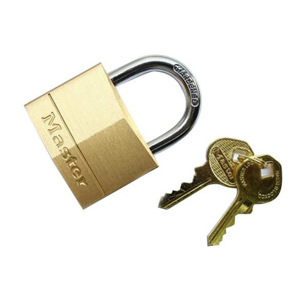MASTERLOCK/玛斯特锁 5弹子黄铜挂锁 150MCND(EURD) 不同花 1个