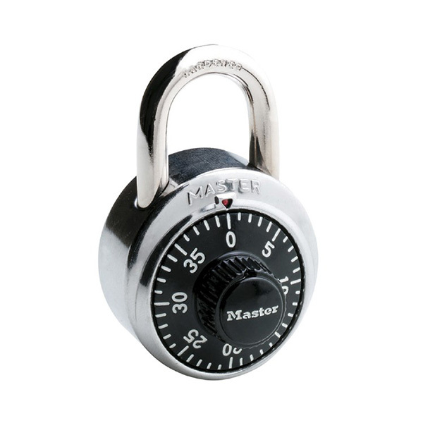 MASTERLOCK/玛斯特锁 固定密码锁 1500MCND 黑色 锁钩净高19mm 1个