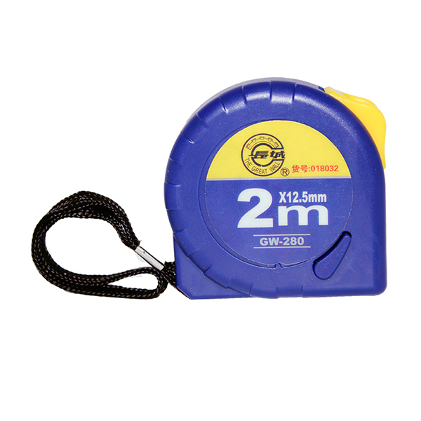 GREATWALL/长城精工 80系列公制带扣卷尺 GW-018032 2M×12.5mm 公制 GW-280 1把