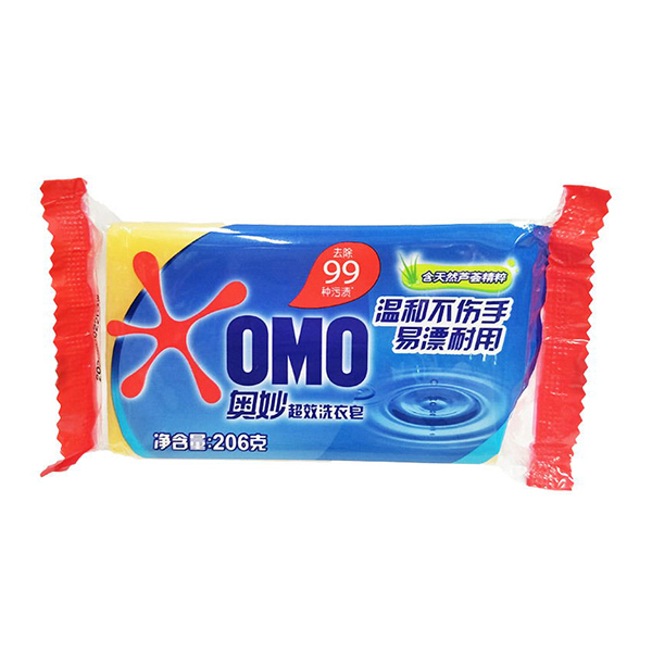 OMO/奥妙 超效洗衣皂 6902088705423 206g 1块
