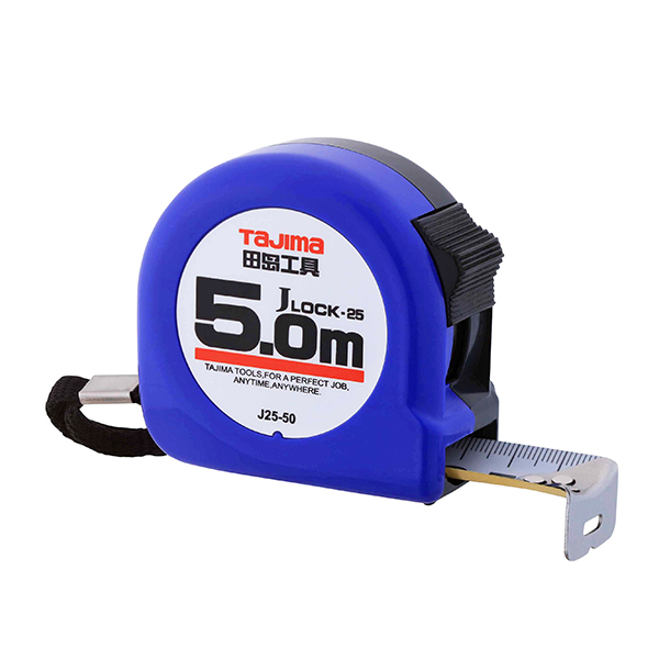 TAJIMA/田岛 J-LOCK型卷尺 1001-0148 5.0m×25mm 手动锁定 1把