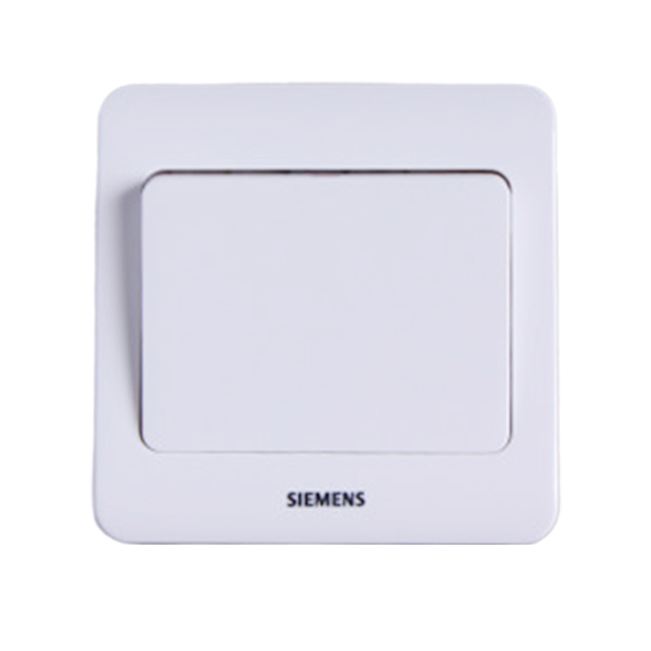 SIEMENS/西门子 远景Vista一位单控雅白面板开关 5TA0201-1CC1 10A 1个