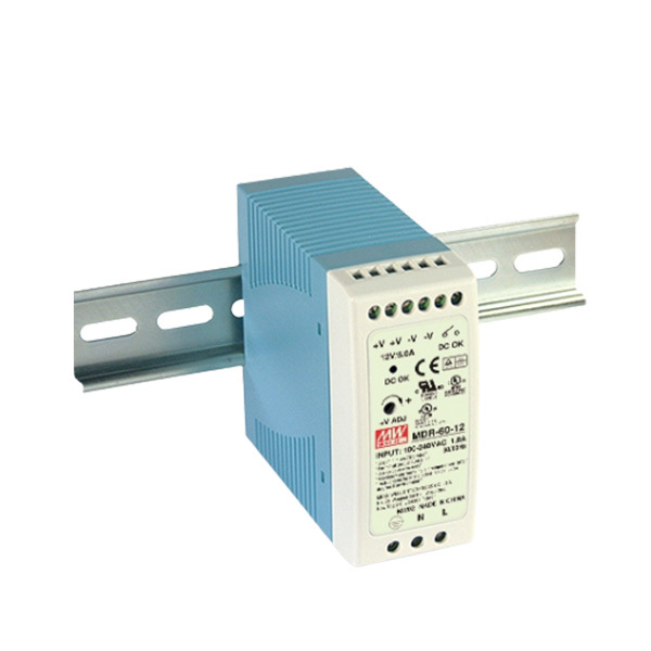 MW/明纬 MDR-60系列60W单组输出导轨型工业电源 MDR-60-5 1个