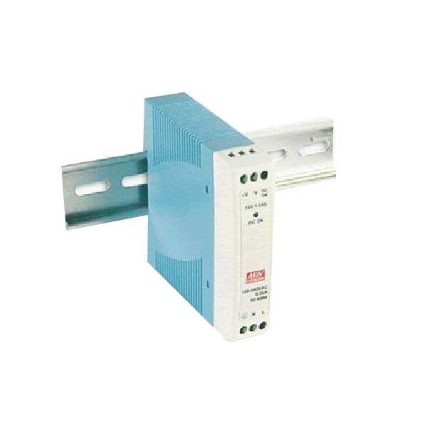 MW/明纬 MDR-100系列100W单组输出导轨型工业电源 MDR-100-12 1个