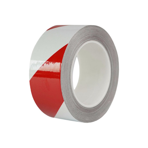SAFEWARE/安赛瑞 反光划线胶带 14206 红/白 50mm*22m 1卷