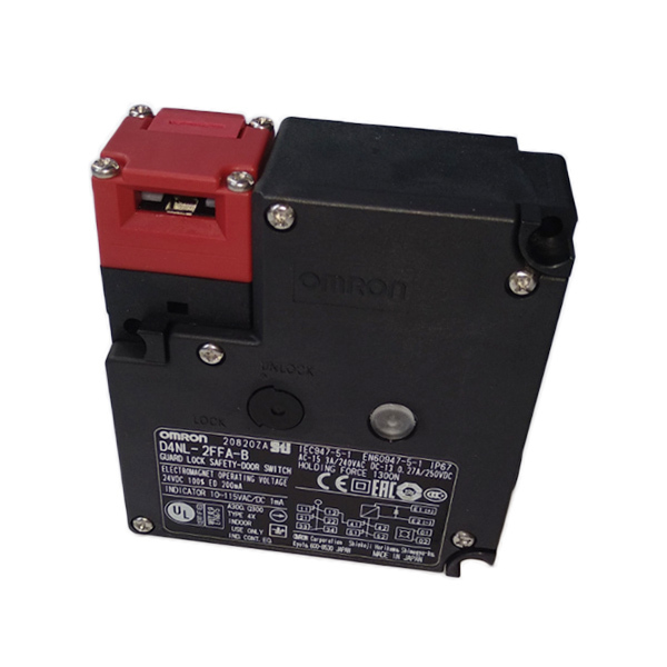 OMRON/欧姆龙 D4NL系列电磁锁定安全门开关 D4NL-2FFA-B 1个