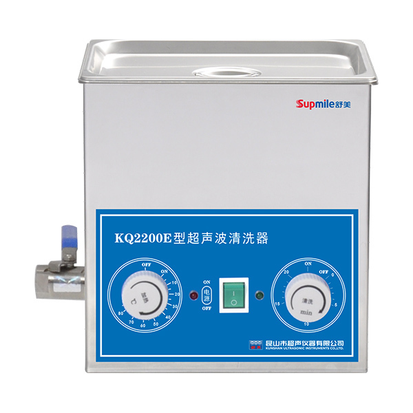 SUPMILE/舒美 台式超声波清洗器 KQ2200E 超声功率100W 3L 1件