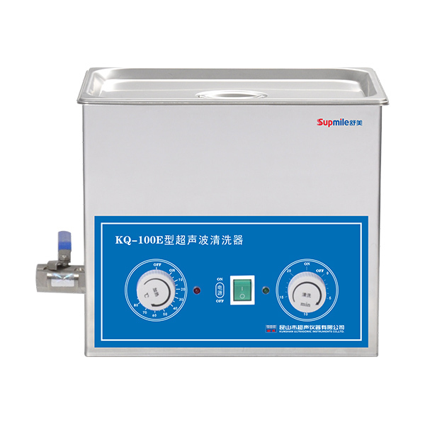 SUPMILE/舒美 台式超声波清洗器 KQ-100E 超声功率100W 4L 1件