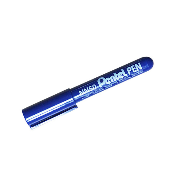 PENTEL/派通 圆头记号笔 NN50-blue 5.0mm 蓝色 1支
