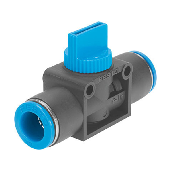 FESTO/费斯托 HE系列截止阀 HE-2-QS-12 快插接口12mm-快插接口12mm 1个