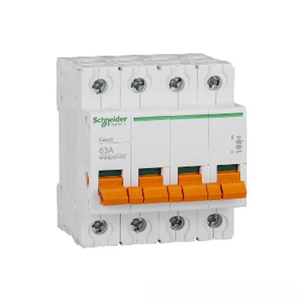 SCHNEIDER/施耐德电气 MGNEA9D隔离开关 EA9D-INT125 63A/4P EA9D 隔离开关 1个