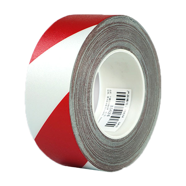 SAFEWARE/安赛瑞 耐磨型划线胶带 15624 红/白 50mm*22m 1卷