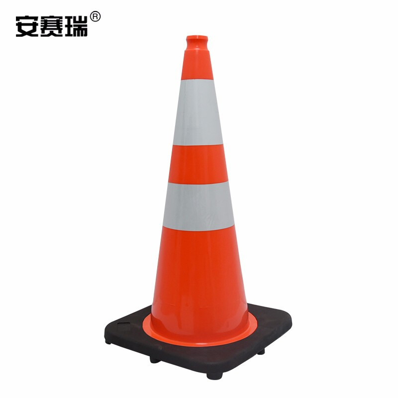 SAFEWARE/安赛瑞 PVC反光路锥 14485 710*360*360mm 1个