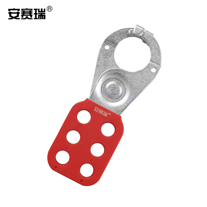 SAFEWARE/安赛瑞 钢制安全锁钩 14718 红色 锁钩Φ25mm 可容纳6把挂锁 1把