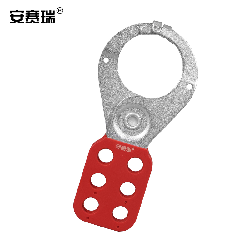 SAFEWARE/安赛瑞 钢制安全锁钩 14719 红色 锁钩Φ38mm 可容纳6把挂锁 1把