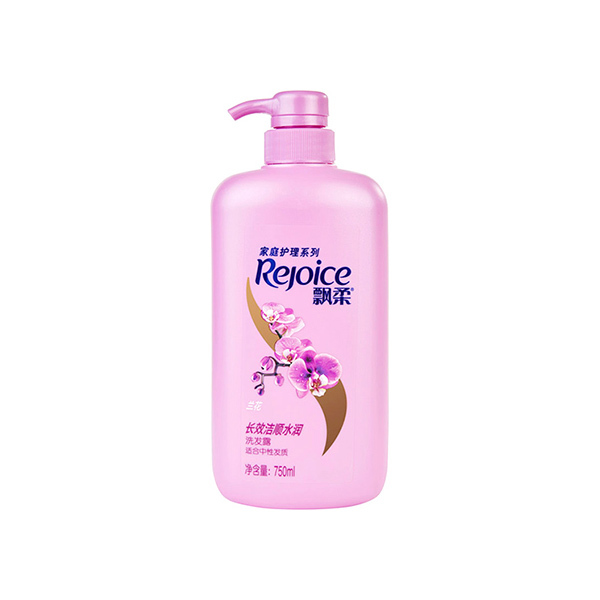 REJOICE/飘柔 家庭护理兰花长效洁顺水润洗发露 6903148079621 750mL 1瓶