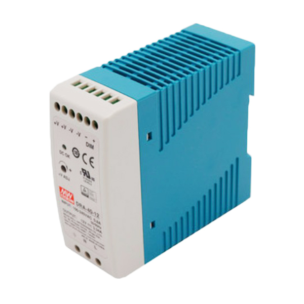 MW/明纬 DRA-40系列40W单组输出电源供应器 DRA-40-12 1个