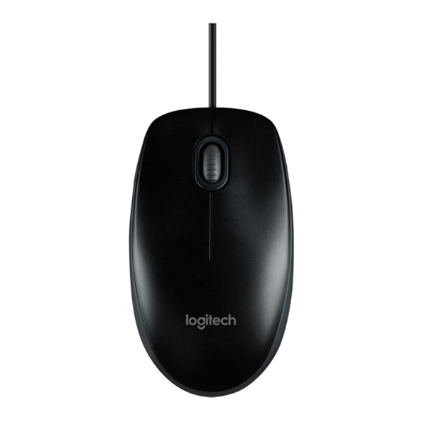 LOGITECH/罗技 光电鼠标 M100r 黑色 1个