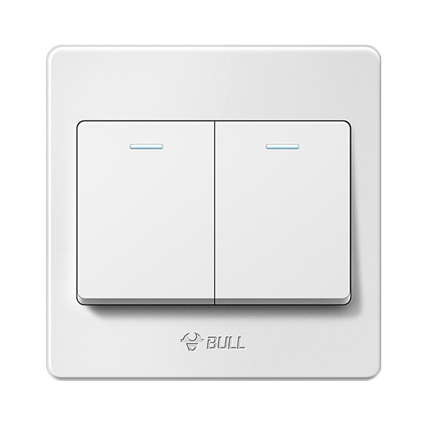 BULL/公牛 G07系列二开双控开关 G07K212C 暗装 1个