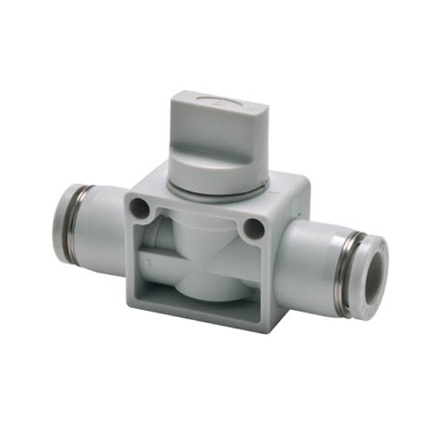 AIRTAC/亚德客 PHV系列手阀 PHV12B 快插接口12mm-快插接口12mm 二通阀 1个