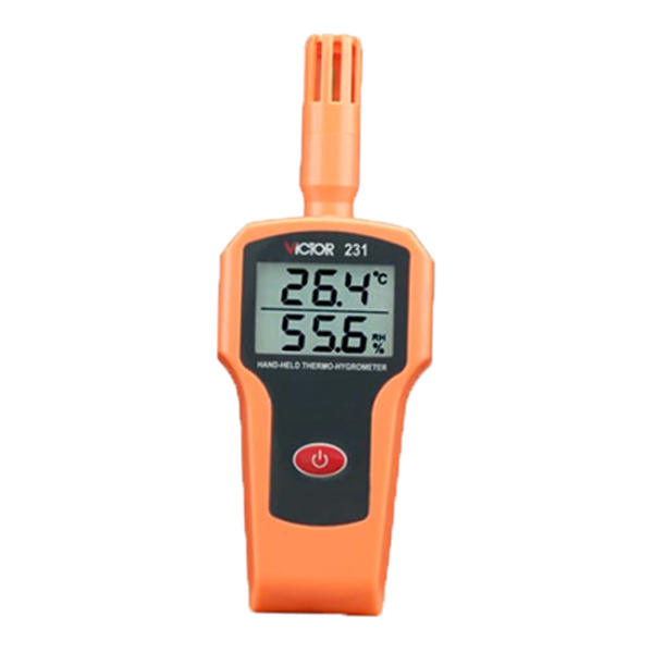VICTOR/胜利 温湿度表 VICTOR 231 测量范围-25~75℃ 不支持第三方检定 1台