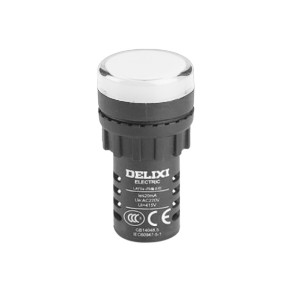DELIXI/德力西 LAY5S-ZS指示灯 LAY5s-ZS AC 220V 白(指示灯) 1个