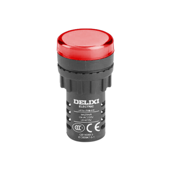 DELIXI/德力西 LAY5S-ZS指示灯 LAY5s-ZS AC 220V 红(指示灯) 1个