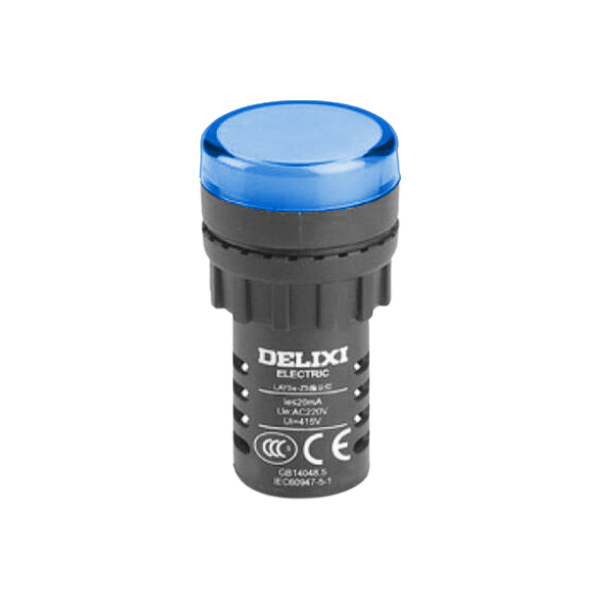 DELIXI/德力西 LAY5S-ZS指示灯 LAY5s-ZS AC.DC 24V 蓝(指示灯) 1个
