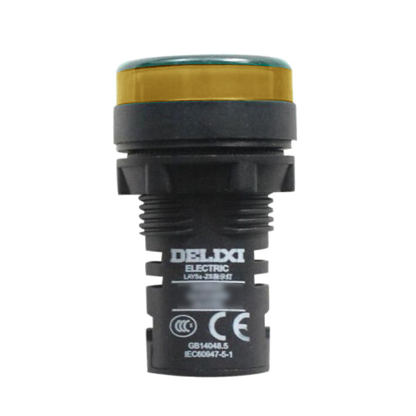 DELIXI/德力西 LAY5s指示灯 LAY5s-ZS AC 220V 黄(指示灯) 1个