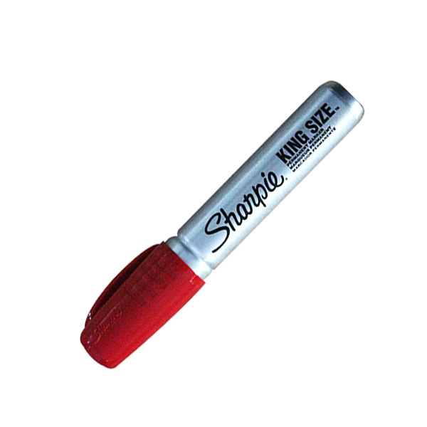 SHARPIE/三福 不锈钢记号笔 15002 红色 5~8mm 1支
