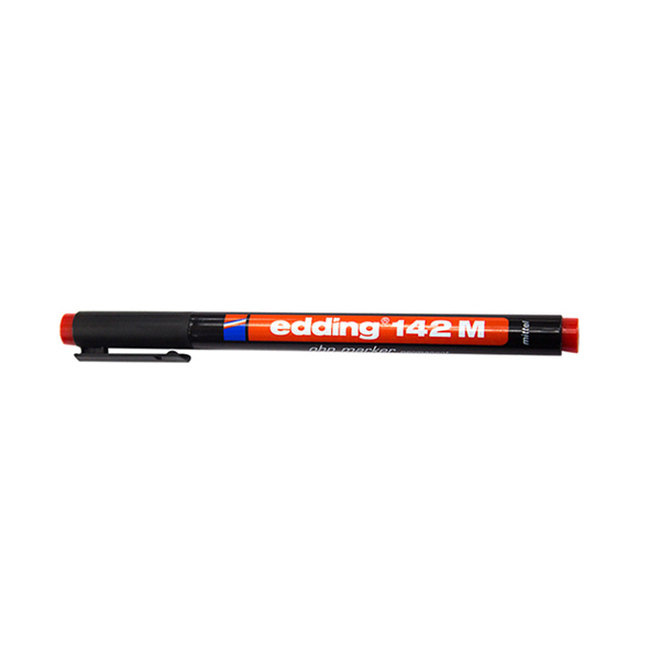 EDDING/艾迪 OHP记号笔 142M 红色 10支 1盒