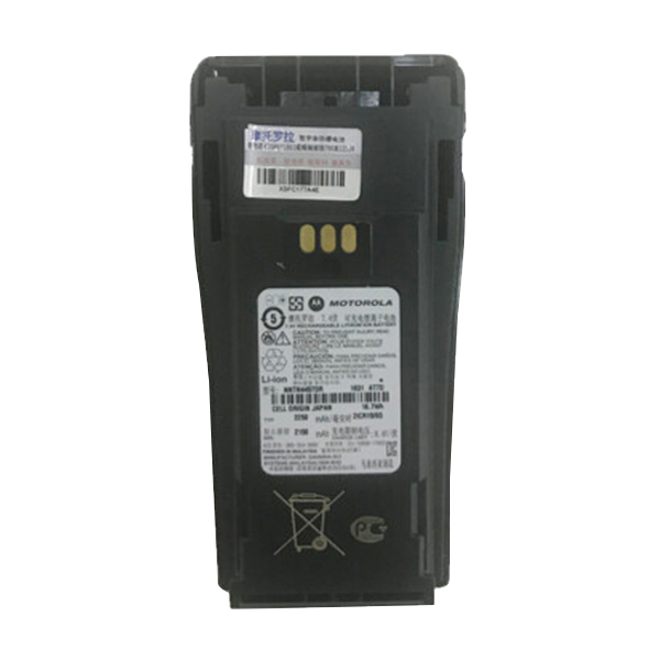 MOTOROLA/摩托罗拉 对讲机锂电池 NNTN4497 黑色 127.7×61.5×44mm 重346g 2250mAH 1块
