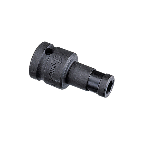 GENIUS/天赋 3/8"气动批头插座(转1/4"内六角批头插座) 363908 3/8"方转1/4"内六角 39mm 1支