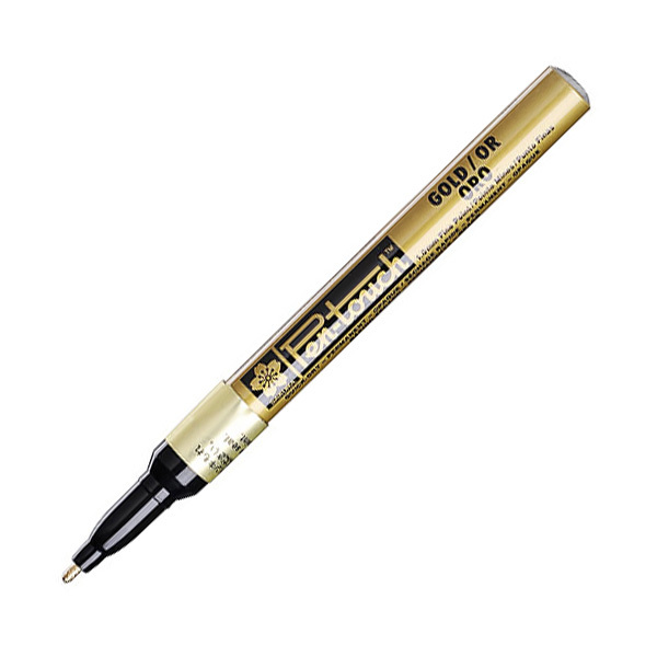SAKURA/樱花 细油漆笔 41301 金色 1.0mm 1支