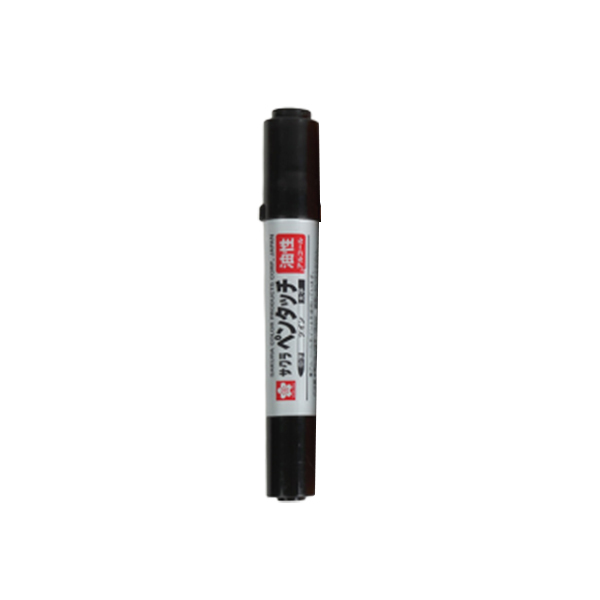 SAKURA/樱花 大双头油性记号笔 PK-T #49黑色 1.2mm/6mm 10支 1盒