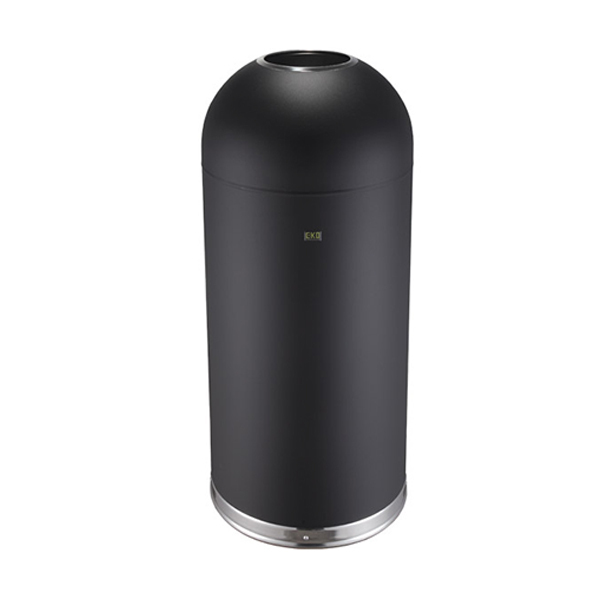 EKO 上投口垃圾桶 9639 φ390×875mm 52L 黑色 1个