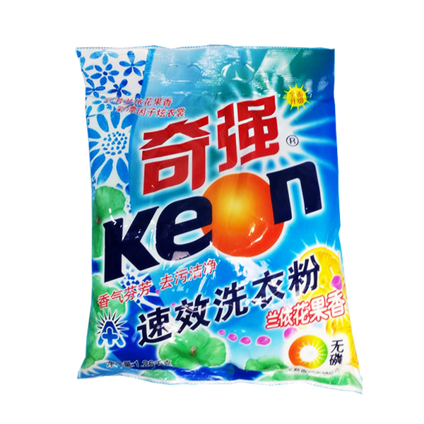 QIQIANG/奇强 去污洁净洗衣粉(兰依花果香) 6907917013335 1.26kg 1包