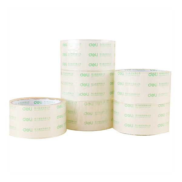 DELI/得力 封箱胶带 30289 80m×55mm 透明 6卷装 1筒
