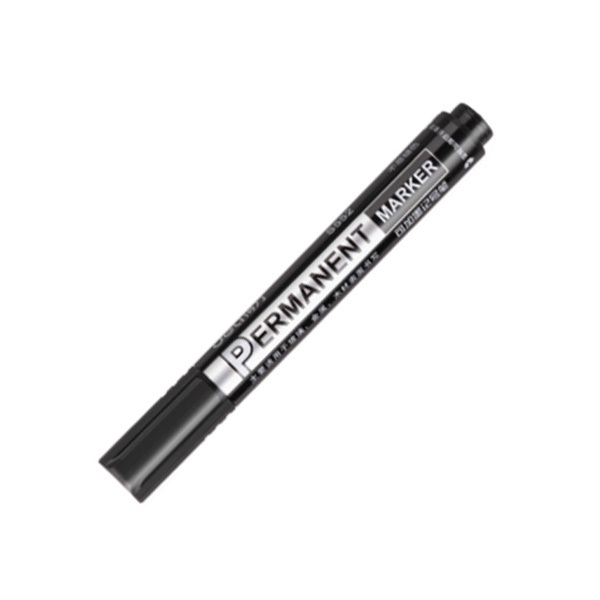 DELI/得力 可加墨记号笔 S552 1.8mm 黑色 1支