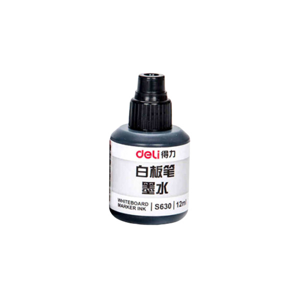 DELI/得力 白板笔墨水 S630 12ml 黑色 1瓶