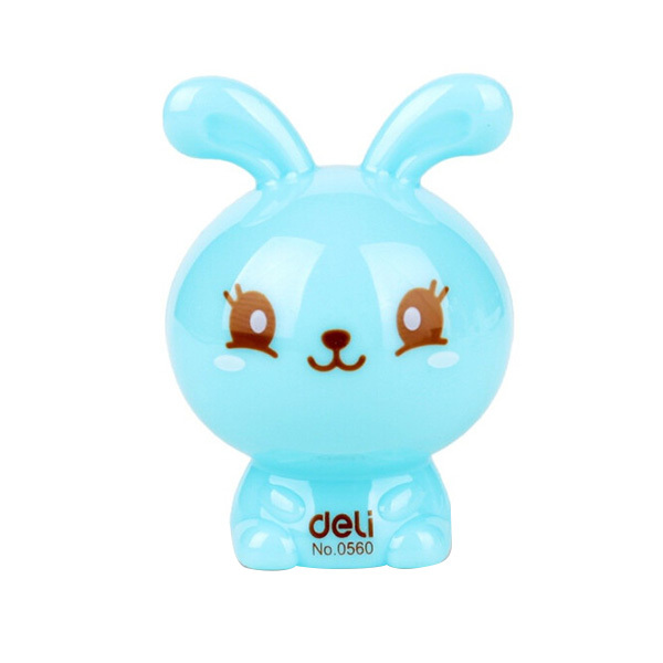 DELI/得力 悠悠兔卷笔刀 0560 颜色随机 1只