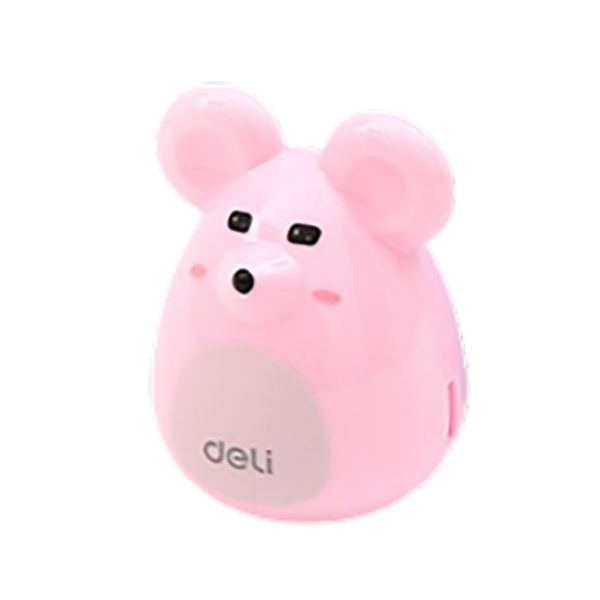 DELI/得力 米乐鼠卷笔刀 0569 颜色随机 1只