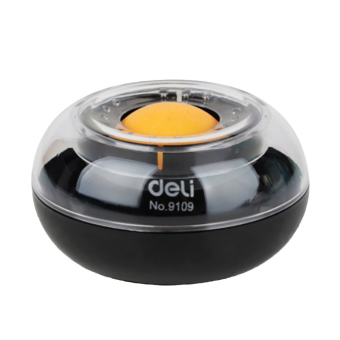 DELI/得力 圆形滚珠湿手器 9109 白色黑色随机 1只