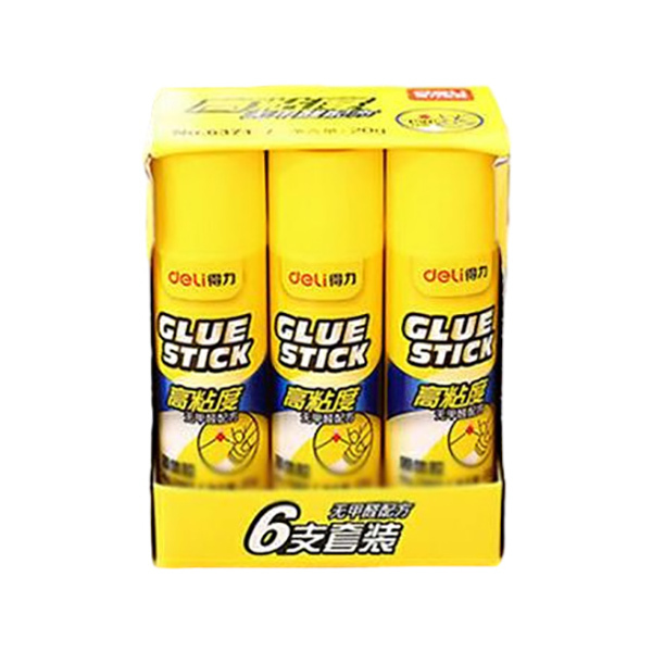 DELI/得力 固体胶 6371 20g×6 1盒
