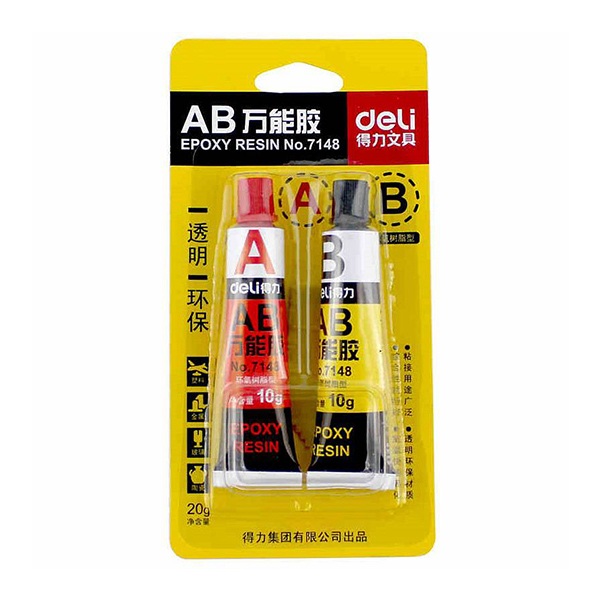 DELI/得力 AB万能胶 7148-AB 20g 1瓶