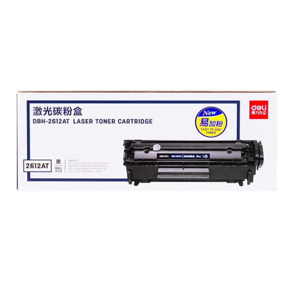 DELI/得力 激光碳粉盒 DBH-2612AT 黑色 1盒
