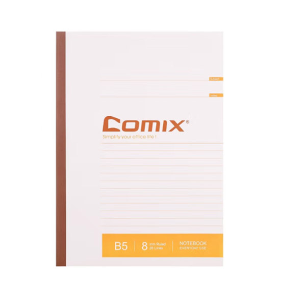 COMIX/齐心 无线装订本 C4510 B5 60页 颜色随机 1本