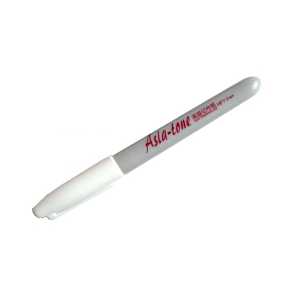 ASIA-TONE/亚通 耐高温记号笔 HF110 1.0mm 白色 耐温500℃ 1支