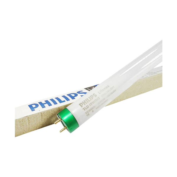 PHILIPS/飞利浦 T8灯管(三基色) TL-D 36W/840 4000K 暖白 1.2m 单支定制包装 1支