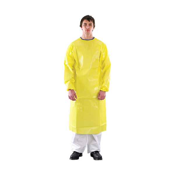 ANSELL/安思尔 3000系列防化反穿围裙 YE30-W-99-214-06 2XL 黄色 1条